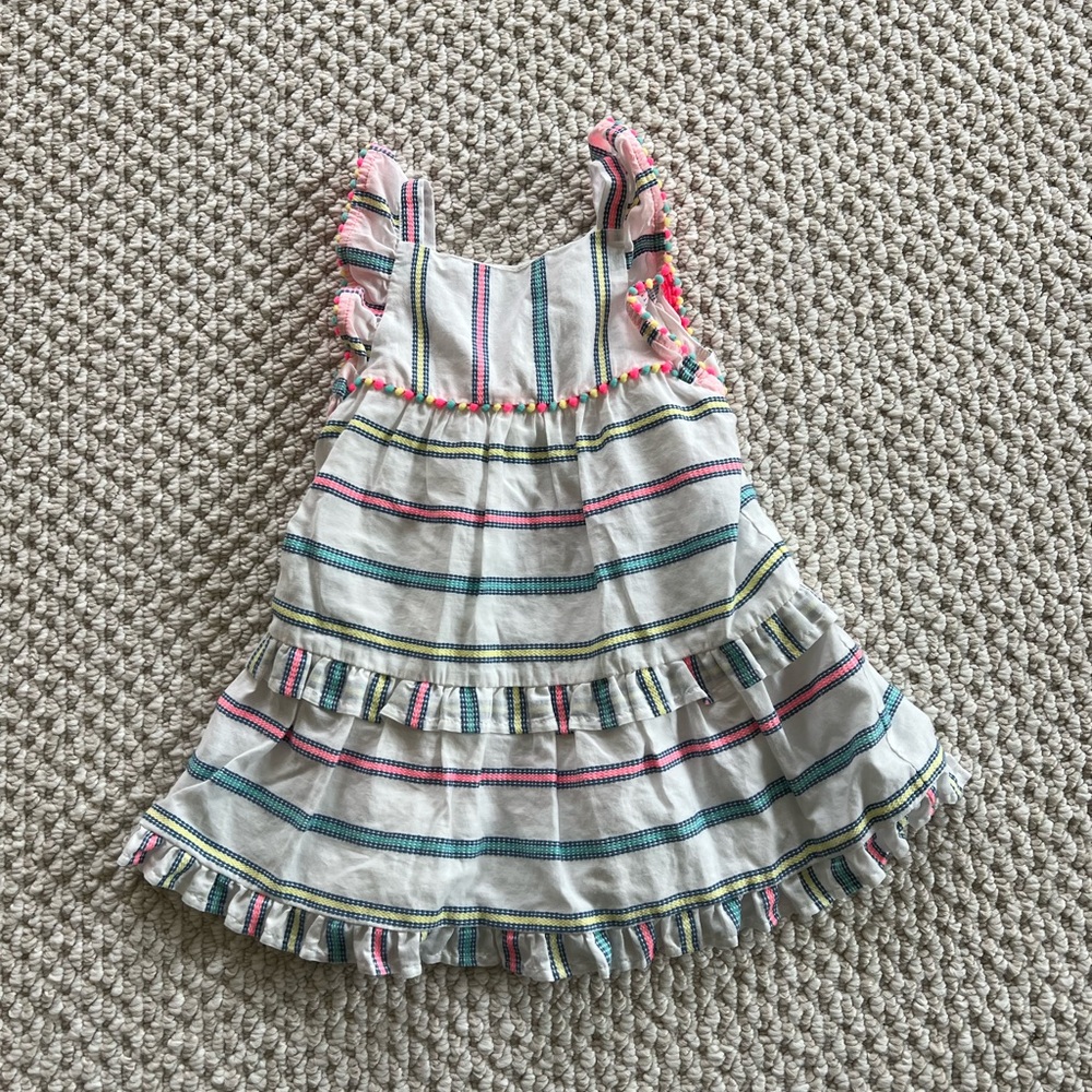 Cat & Jack Multicolor Striped Dress. Size 3T